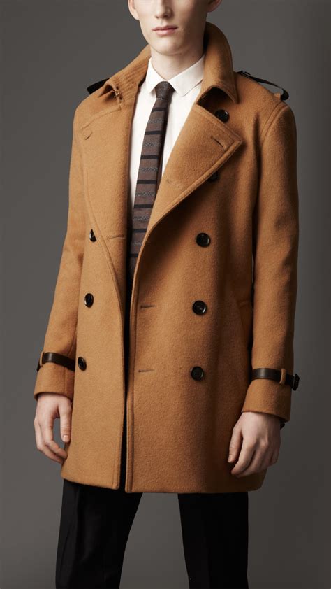 burberry coat men wool|burberry cashmere trench coat men's.